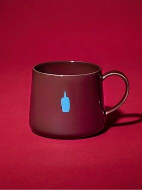 Blue Bottle 2025 Holiday Edition Coffee Mug in Azuki Red